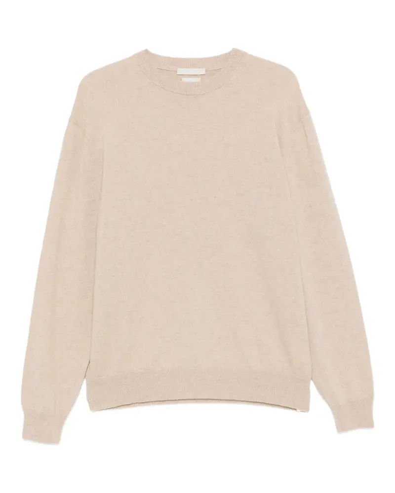Daniele Fiesoli Kaschmirpullover mit Rundhalsausschnitt - Nude Nude