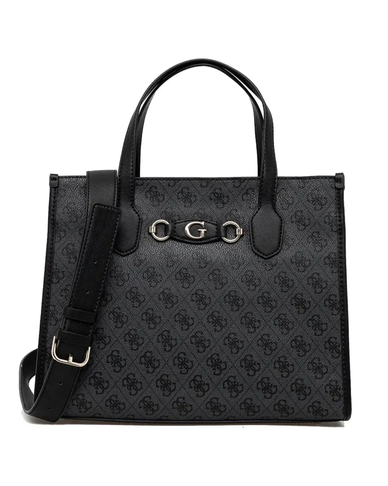 Guess Shopper mit Monogramm - Schwarz Schwarz