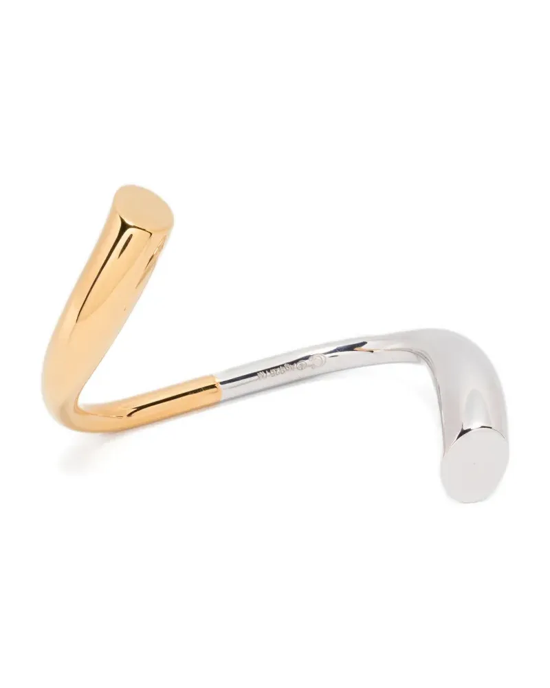 Charlotte Chesnais Double Biseau ring - Gold Gold
