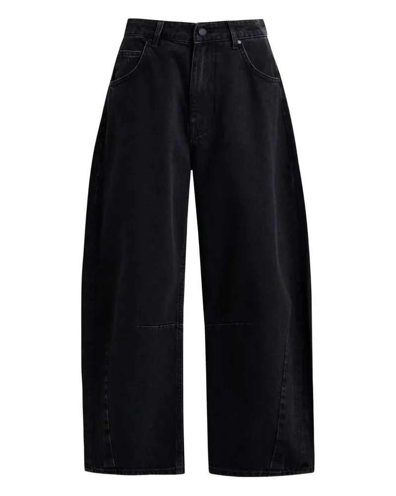 Essentiel Jeans mit verdrehten Nähten - Schwarz Schwarz