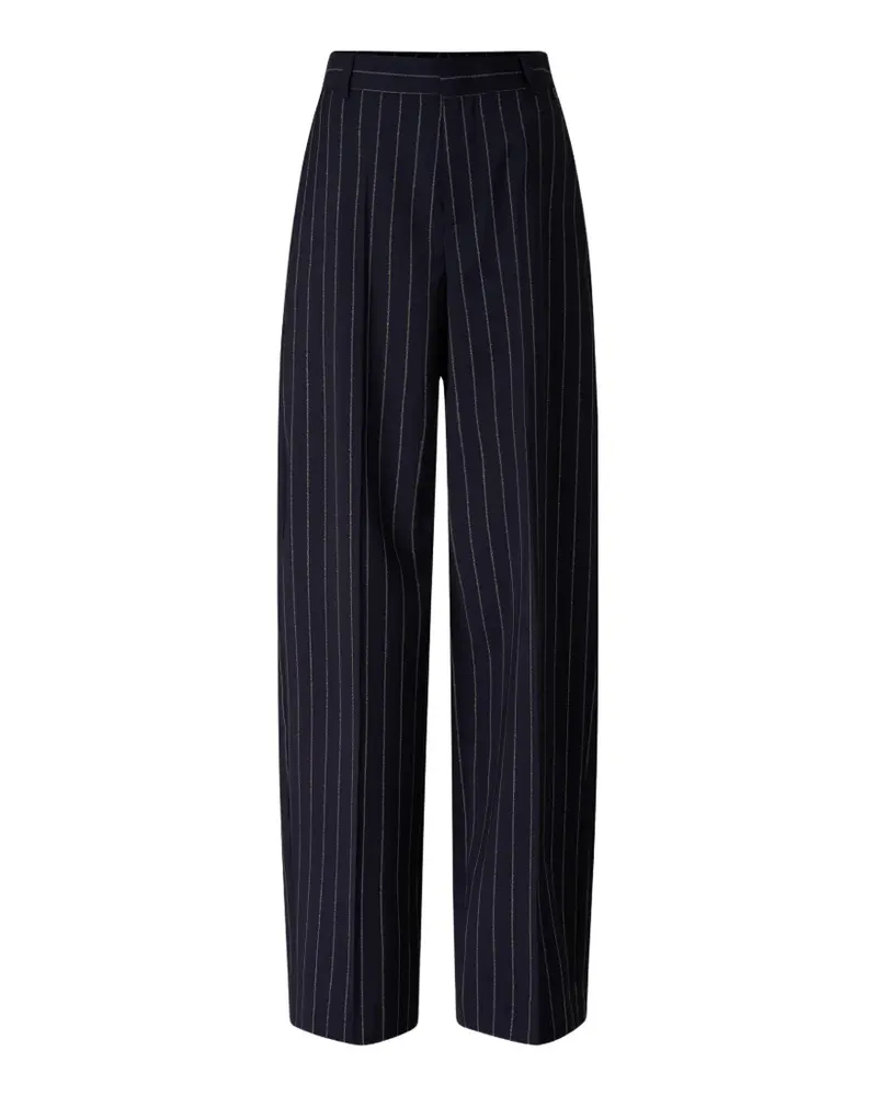 Bogner Joya Barrel-Leg-Hose mit Nadelstreifen - Blau Blau