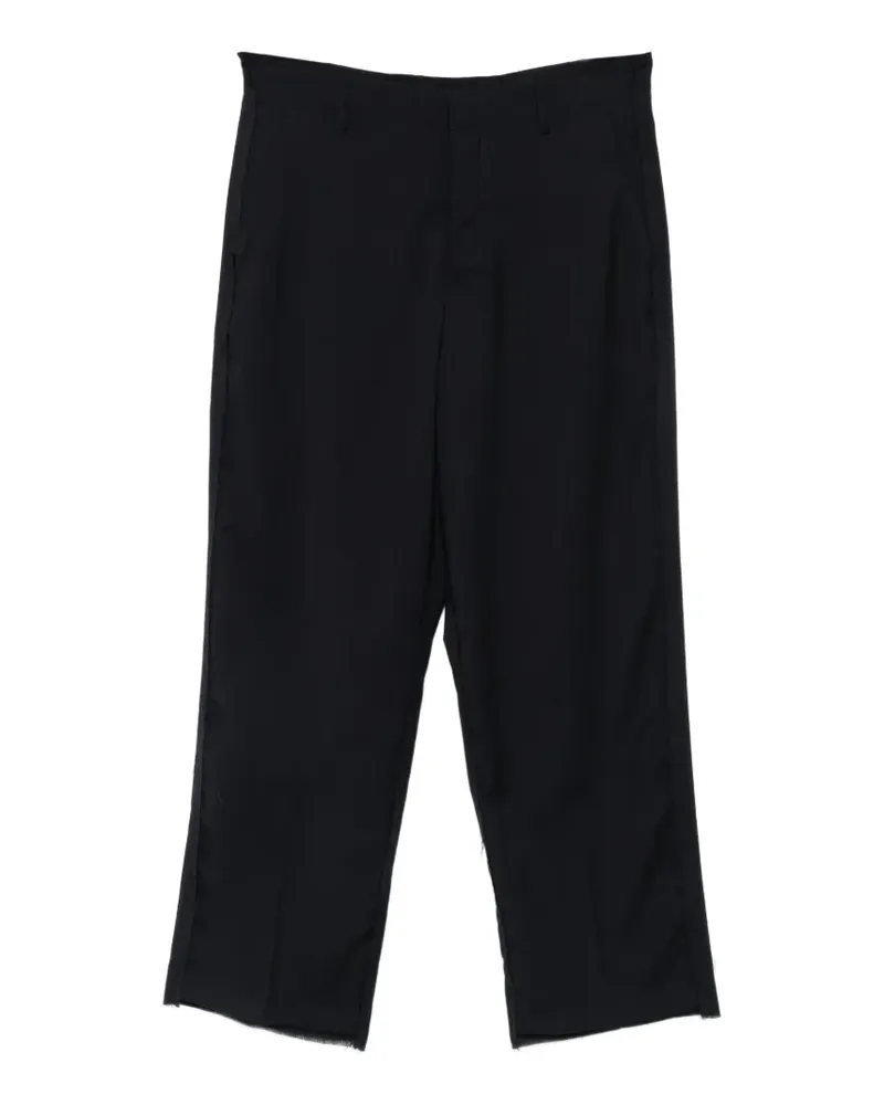 Costumein Weite Hose mit ausgefransten Kanten - Blau Blau