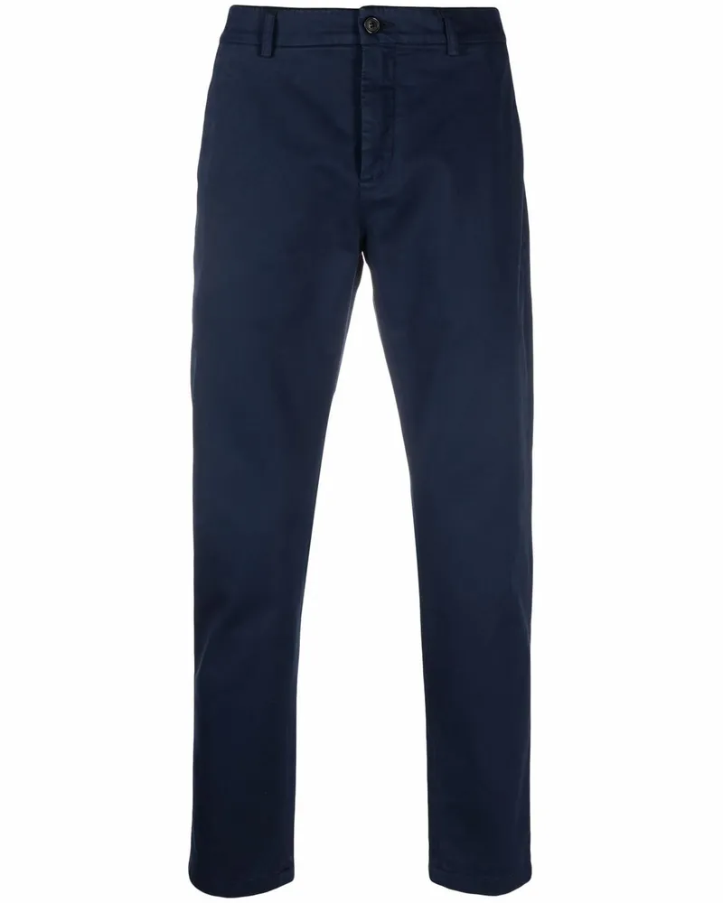 Department 5 Chino mit schmalem Schnitt - Blau Blau
