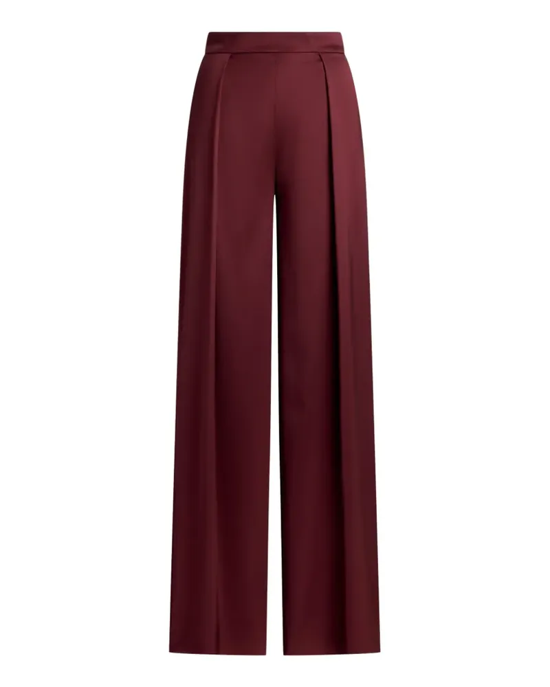 Ralph Lauren Palazzohose mit Falten - Rot Rot