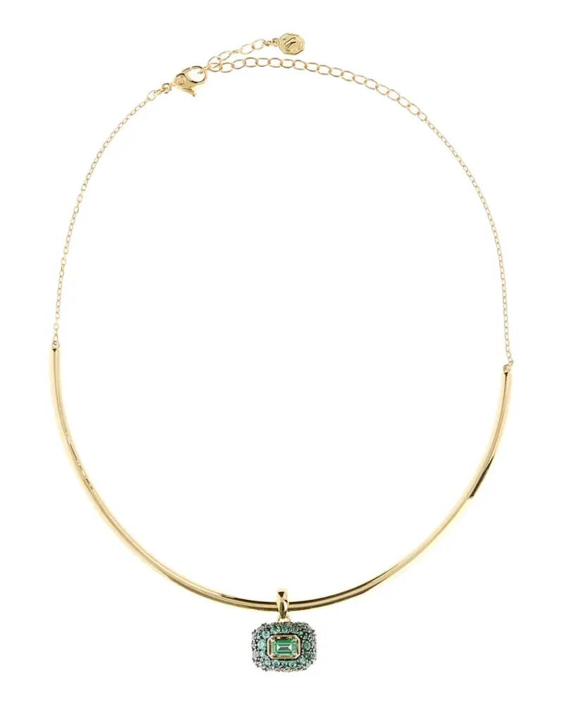 Swarovski Sublima Halskette mit Kristallen - Gold Gold