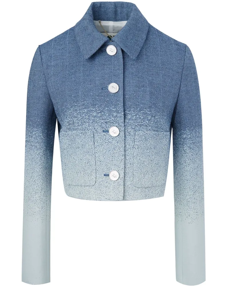 Ports 1961 Cropped-Jacke - Blau Blau