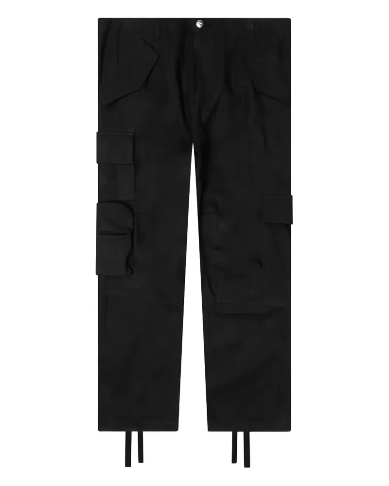 RHUDE Cargohose mit Pattentaschen - Schwarz Schwarz