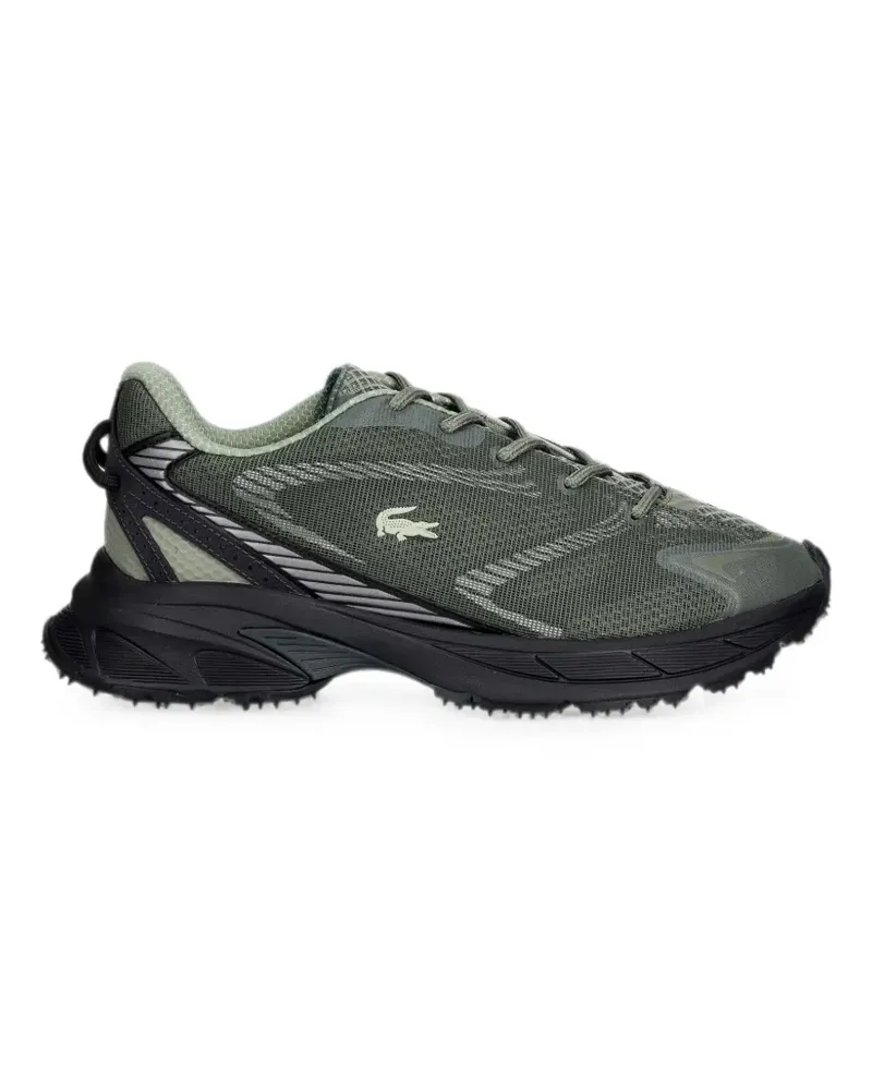 Lacoste L003 Neo Shot logo-patch mesh sneakers - Grün Grün