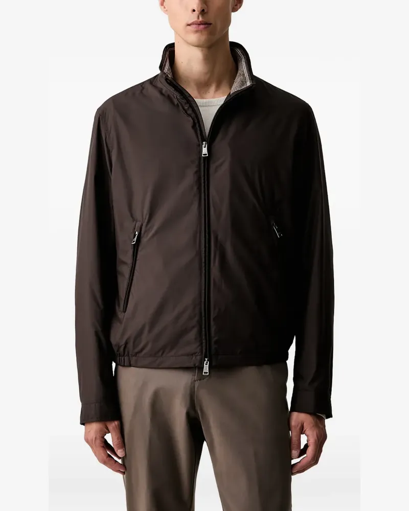 Paul & Shark Jacke mit Stehkragen - Braun Braun