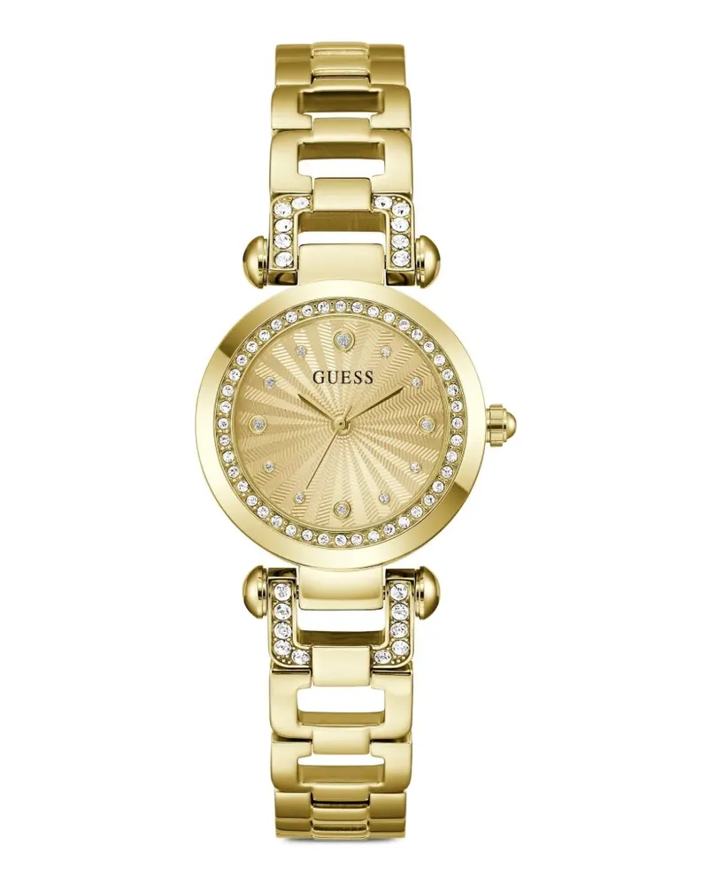 Guess Ginger crystal-embellished 30mm watch - Gold Gold