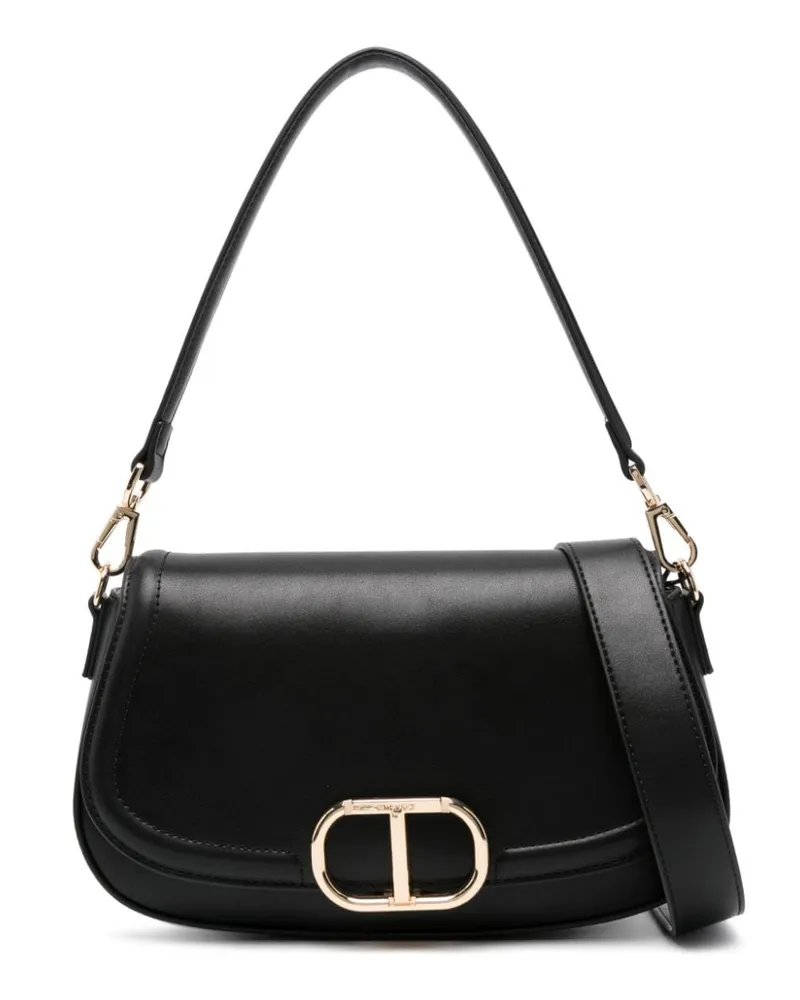 Twin-Set Brera Schultertasche - Schwarz Schwarz