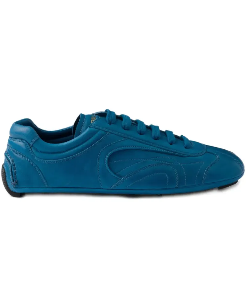 Prada Montecarlo Re-edition 2005 Antiqued Sneakers - Blau Blau