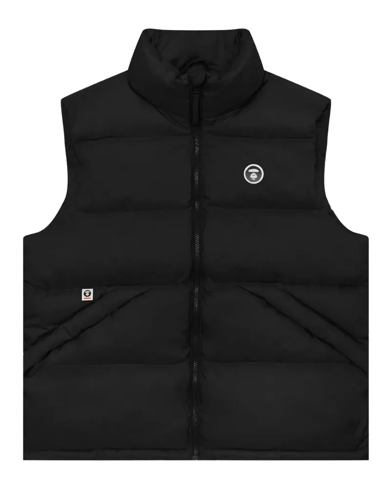 BAPE Gesteppte Apenow Jacke mit Logo-Patch - Schwarz Schwarz