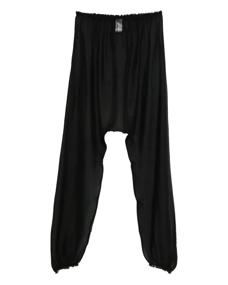 Paloma Wool Palazzohose aus Seide - Schwarz Schwarz