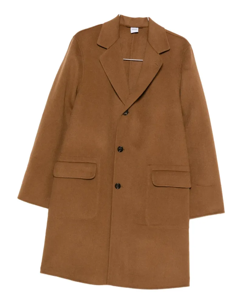 ASPESI Mantel mit Klappentasche - Braun Braun