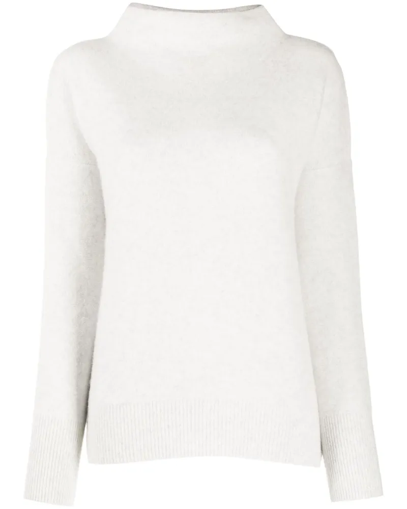 Vince Pullover mit Stehkragen - Grau Grau