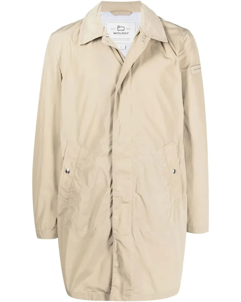 Woolrich City Midimantel - Nude Nude