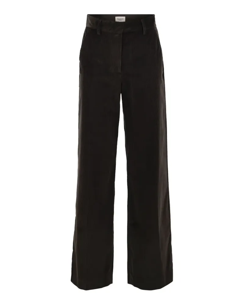 Max Mara wide-leg corduroy trousers - Braun Braun