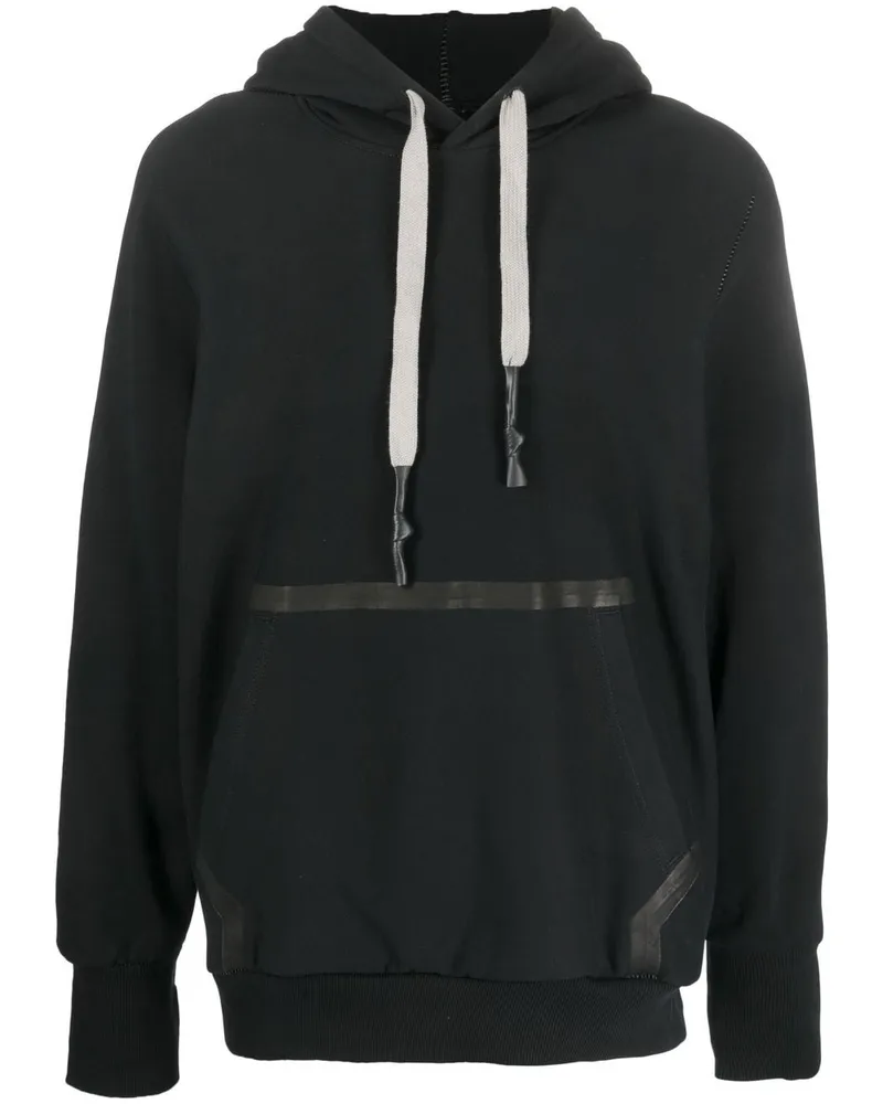 Isaac Sellam Hoodie aus Bio-Baumwolle Schwarz