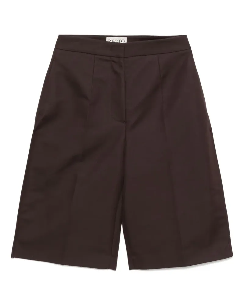 RECTO Klassische Shorts - Braun Braun