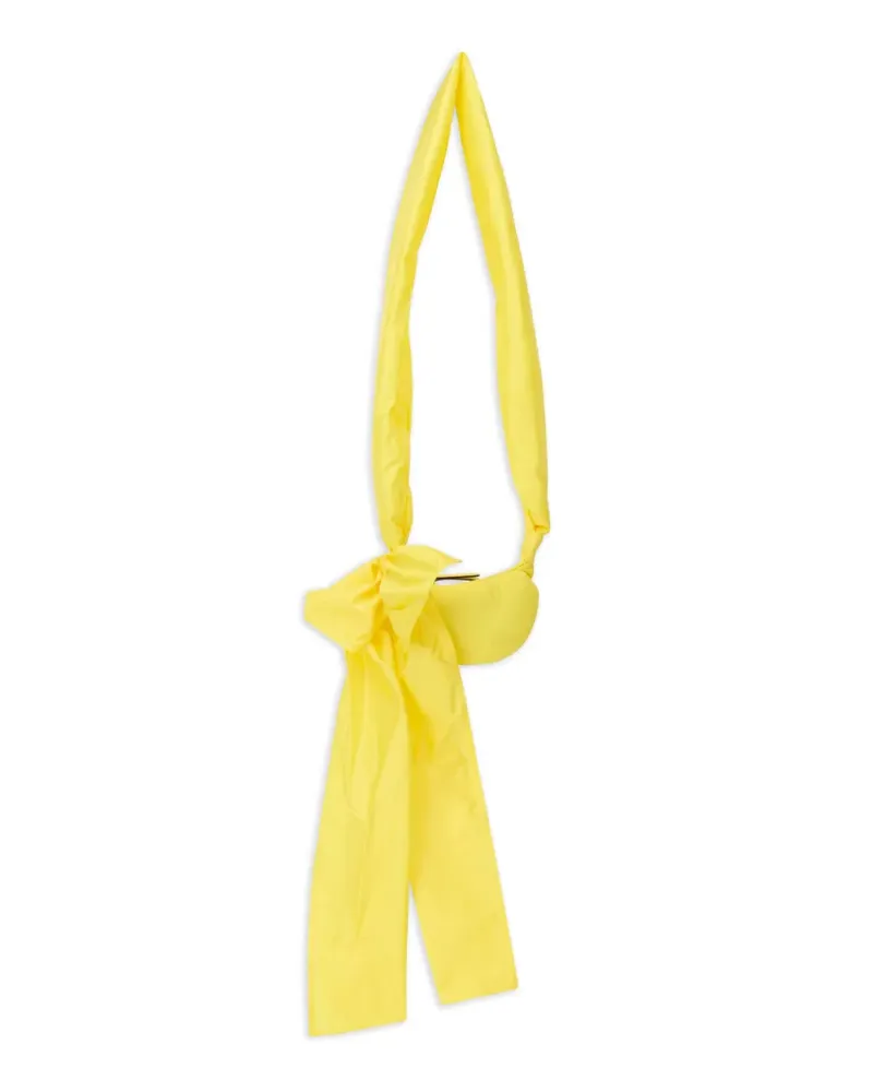 RED Valentino Schultertasche mit Riemen - Gelb Gelb