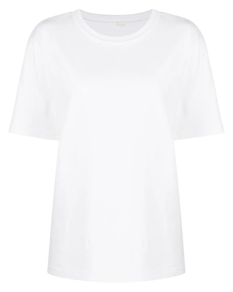 Alexander Wang T-Shirt mit Logo Weiß