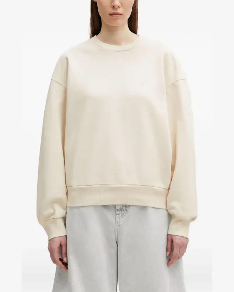 Carhartt WIP Casey logo-embroidered sweatshirt - Nude Nude