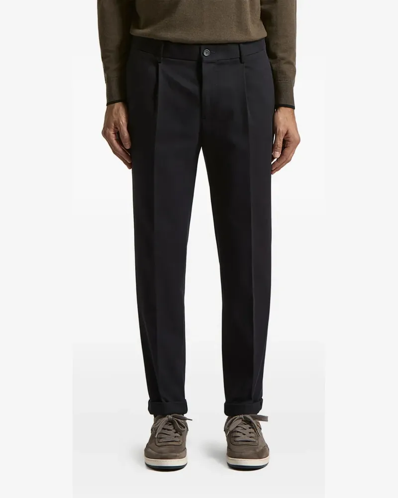 Peserico pleated trousers - Blau Blau