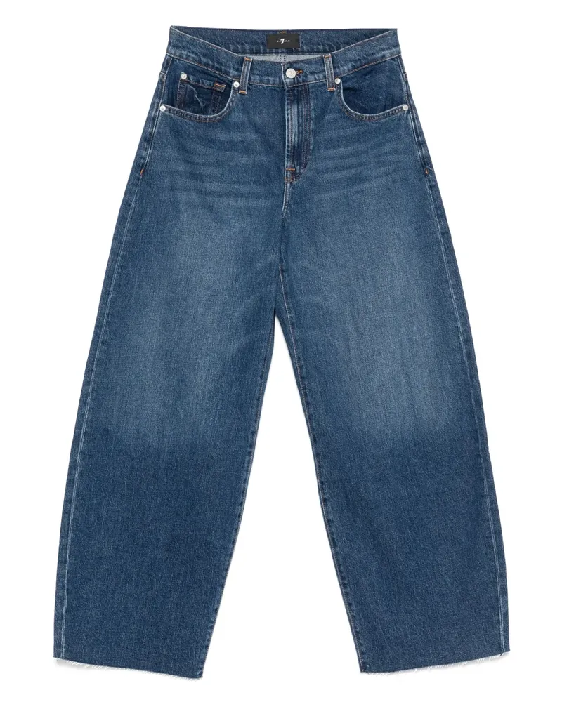 7 for all mankind Jeans mit weitem Bein - Blau Blau