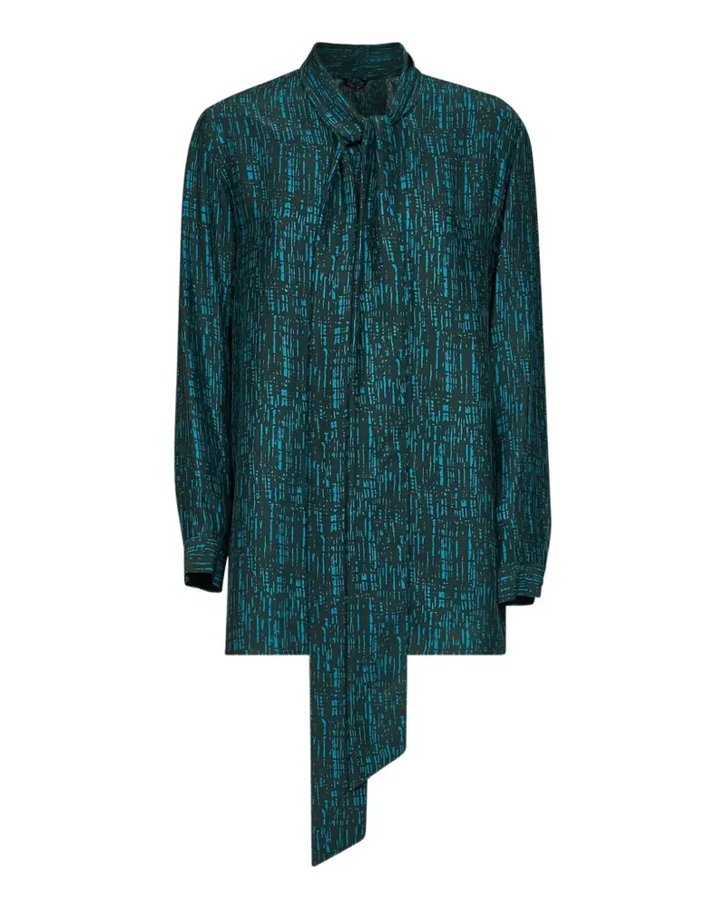 Gianluca Capannolo Katherine Bluse mit Karo-Print - Grün Grün