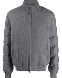 Corneliani Gesteppte Daunenjacke Grau