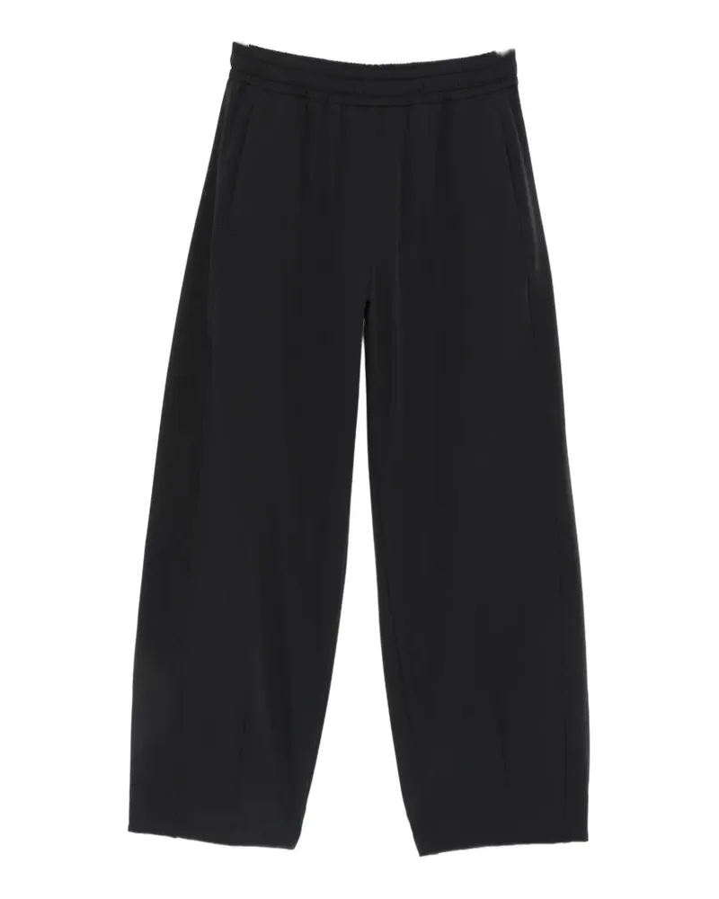 Herno elasticated-waistband trousers - Schwarz Schwarz