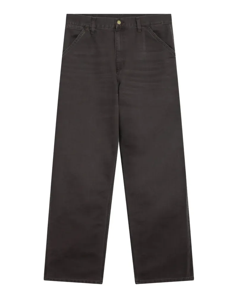 Carhartt WIP Hose aus Canvas mit Stonewash-Effekt - Grau Grau