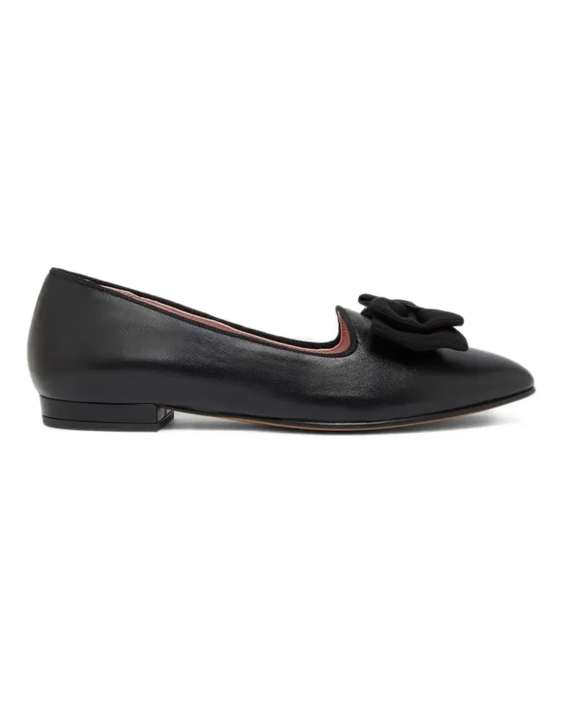 Carel Marquis Ballerinas mit Schleife - Schwarz Schwarz