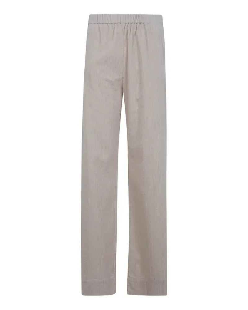 JcSophie corduroy-effect straight-leg trousers - Nude Nude
