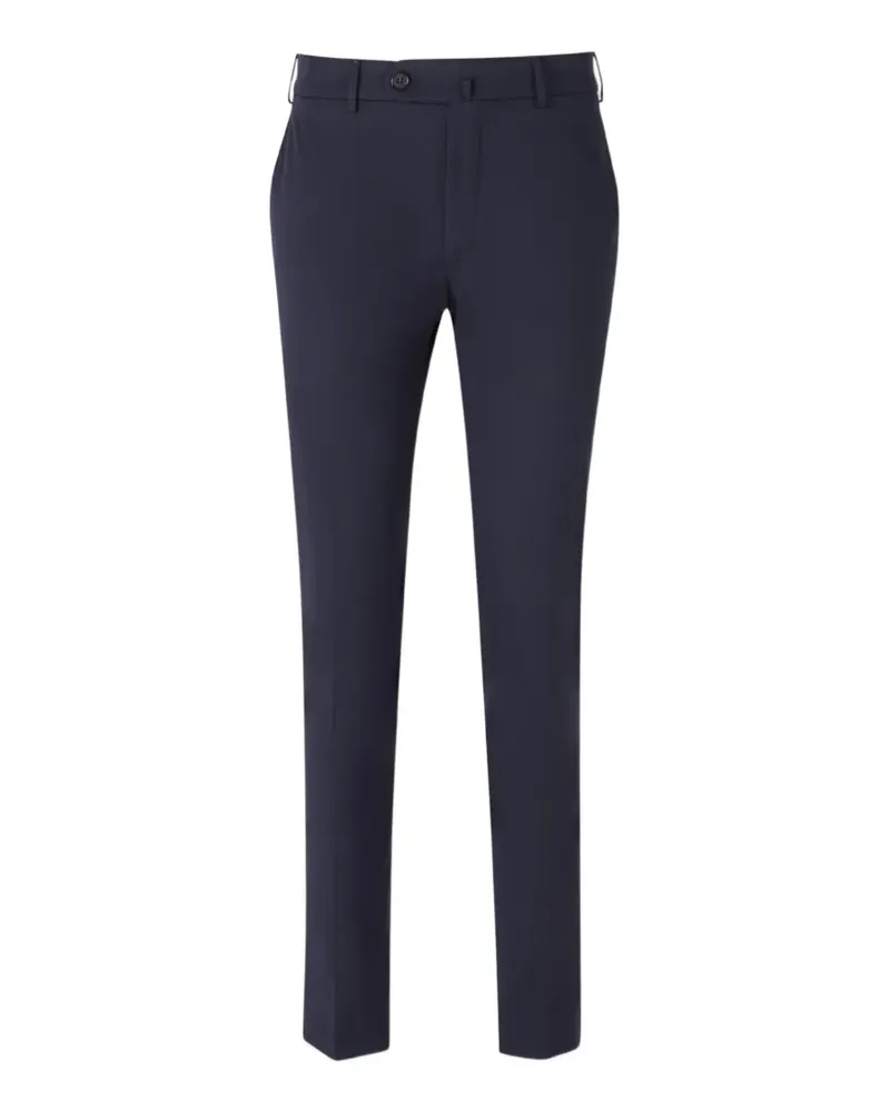Incotex pressed-crease slim-fit trousers - Blau Blau