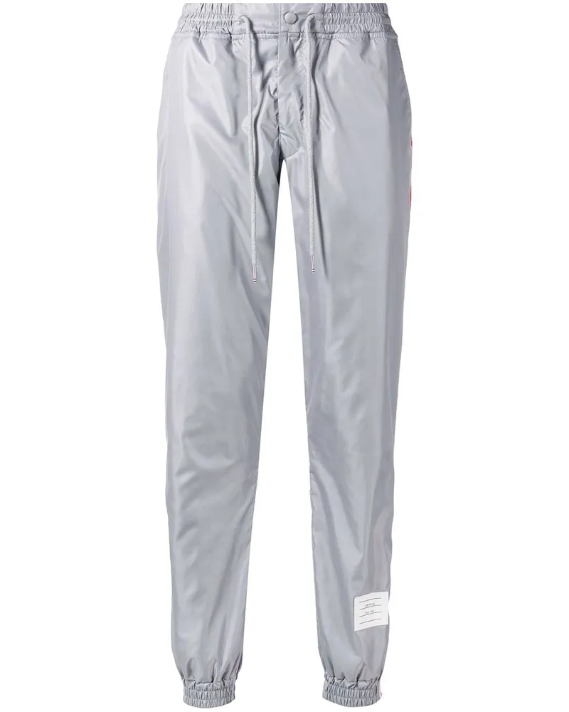 Thom Browne Jogginghose mit Streifen - Grau Grau