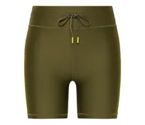 Shorts mit Kordelzug - Grün