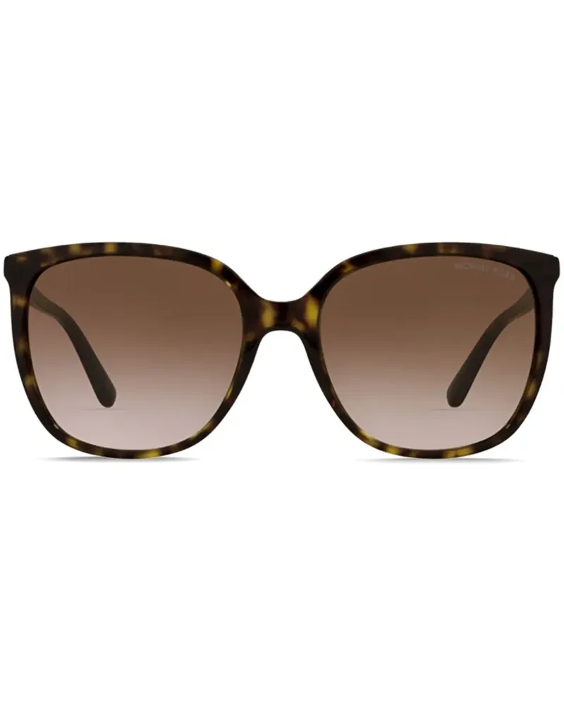 Michael Kors Eckige Anaheim Sonnenbrille - Braun Braun