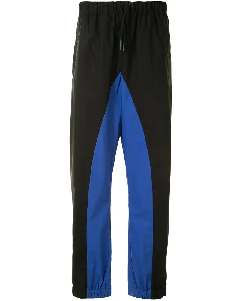 Marcelo Burlon | County of Milan Zweifarbige Sporthose - Schwarz Schwarz