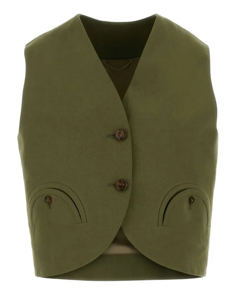 Blazé Milano button vest - Grün Grün