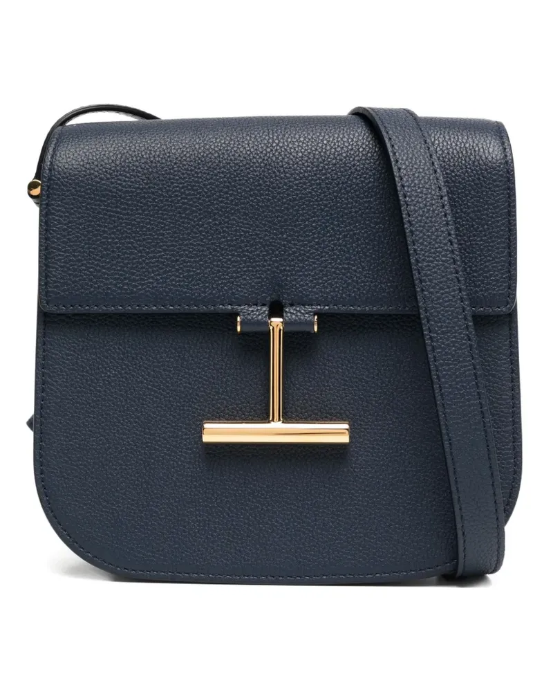 Tom Ford Mini Tara T-bar Schultertasche - Blau Blau
