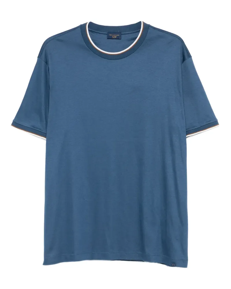 Paul & Shark T-Shirt mit rundem Ausschnitt - Blau Blau