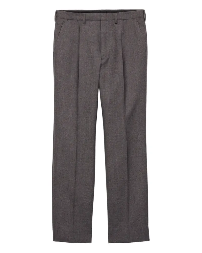 Prada Hose aus Wolle - Grau Grau