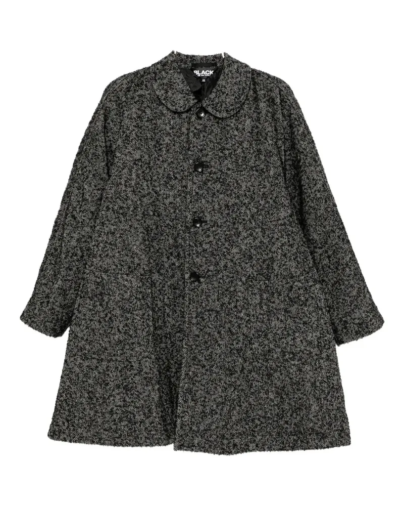 Comme des Garçons Car Coat - Schwarz Schwarz