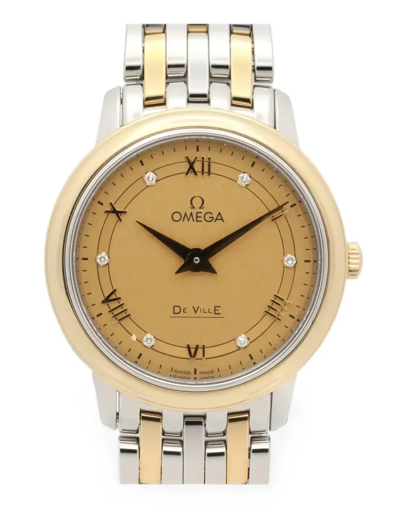 Omega 2020s De Ville Prestige diamond 27mm watch - Gold Gold