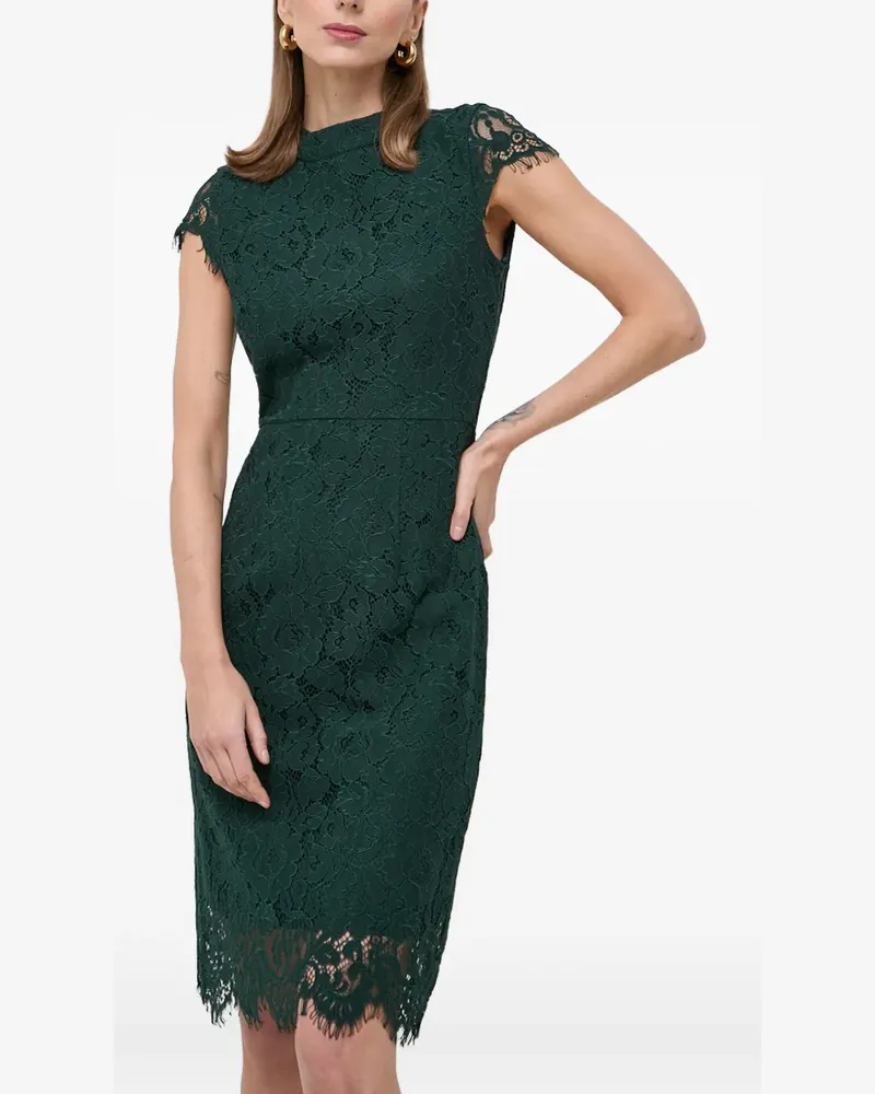 IVY & OAK Spitzenkleid mit Stehkragen - Grün Grün