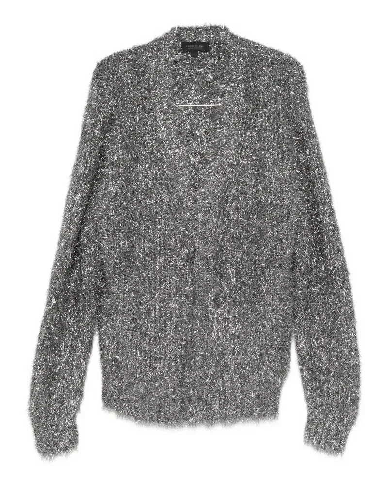 Lacoste V-neck cardigan - Grau Grau