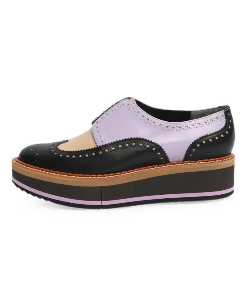 Robert Clergerie Becka platform brogues - Schwarz Schwarz