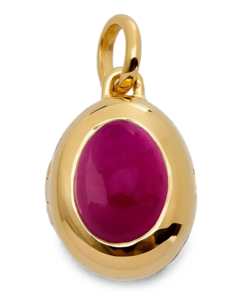 Monica Vinader July Medaillon - Gold Gold